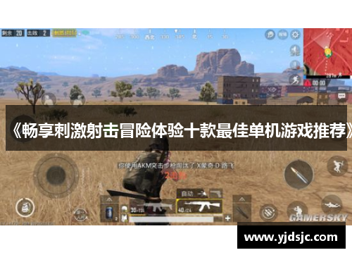 《畅享刺激射击冒险体验十款最佳单机游戏推荐》